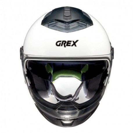 Moto helma Grex G4.2 PRO Kinetic N-Com Metal White 4