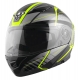 Moto prilba Yohe 950-16 čierna / Fluo