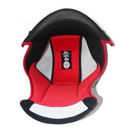 Interiér helmy Nolan N86 Red, M