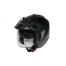 Moto helma Cyber U-388, černá lesklá