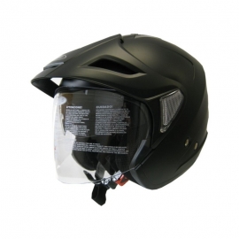 Moto helma Cyber U-388, černá matná