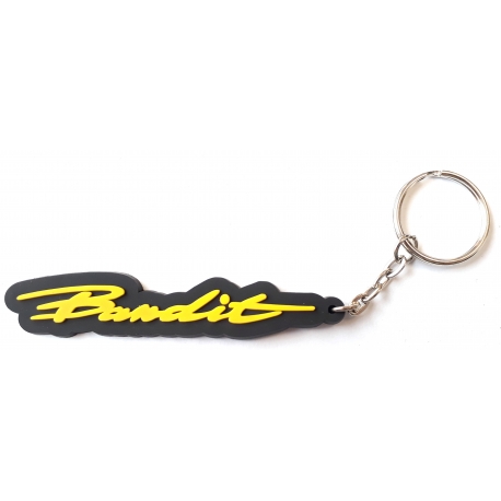 Přívěšek na klíče silikon Bandit, 9cm