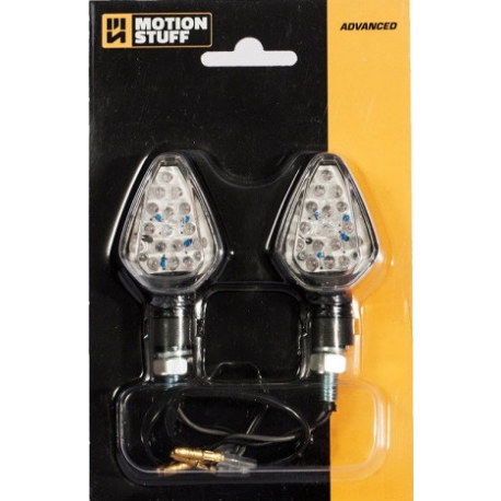 LED miniblinkry MOTION STUFF, karbon