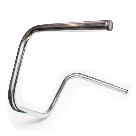 Řidítka TechStar vysoké Chopper, stříbrné