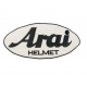 Velká nášivka, logo Arai