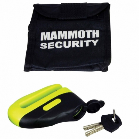 Kotoučový zámek Mammoth 10 mm, Yellow