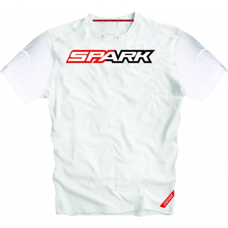 Pánské tričko Spark S007, bílé