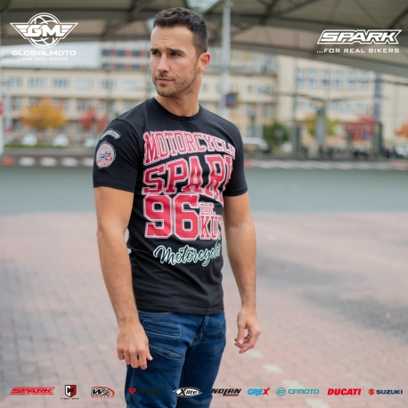 Pánské tričko Spark S011, černé