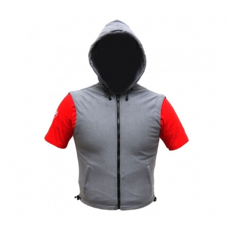 Pánska textilná moto bunda Spark Aero, Dark Grey