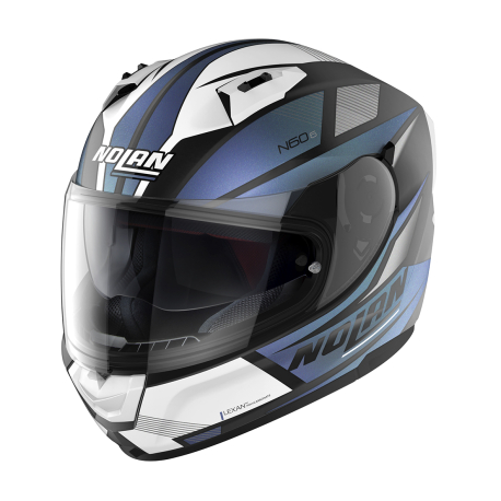 Moto helma Nolan N60-6 Downshift  Metal Black 39
