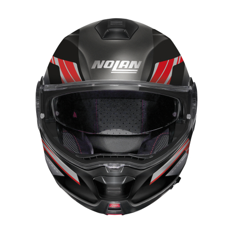 Moto helma Nolan N100-5 Plus IlluviumN-Com Flat Lava Grey 60