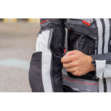 Dámska textilná moto bunda Spark Lady Vintage Evo, modrá