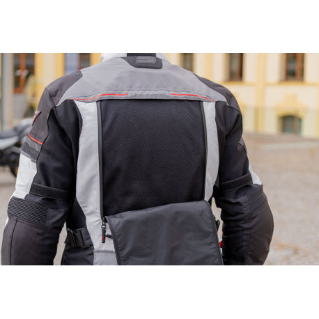 Dámska textilná moto bunda Spark Lady Vintage Evo, modrá