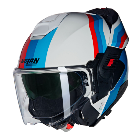 Moto helma Nolan N120-1 Lineo N-COM 347