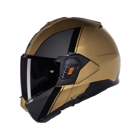 Moto helma Nolan N120-1 Verniciatura Speciale  N-com Sabbia/Grigio  342