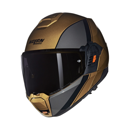 Moto helma Nolan N120-1 Verniciatura Speciale  N-com Sabbia/Grigio  342