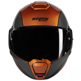 Moto helma Nolan N120-1 Verniciatura Speciale  N-com Ocra/Nero  343