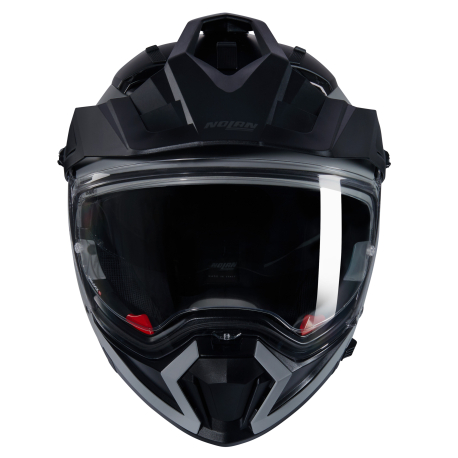 Moto helma Nolan N70-2 X 06 Classico N-Com Grigio Matte Finish 304