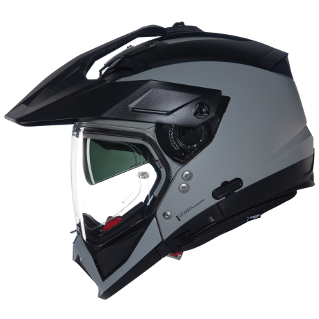 Moto helma Nolan N70-2 X 06 Classico N-Com Grigio Matte Finish 304