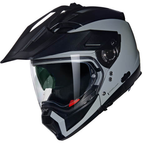 Moto helma Nolan N70-2 X 06 Classico N-Com Grigio Matte Finish 304
