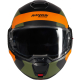 Moto helma Nolan N120-1 Omocromo  N-com Nero/Arancione/Verde Militare  345